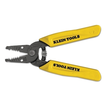 Klein Tools Wire Strippers, 6 1/4 in, 10-14 AWG, Yellow (1 EA / EA)