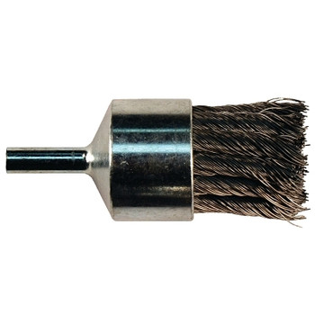 Advance Brush Straight Cup Knot End Brushes, Carbon Steel, 3/4" x 0.014" (10 EA / BX)