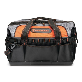 Crescent Contractor Closed Top Tool Bag, 56 Compartments, 13 in H x 13.2 in W (1 EA / EA)