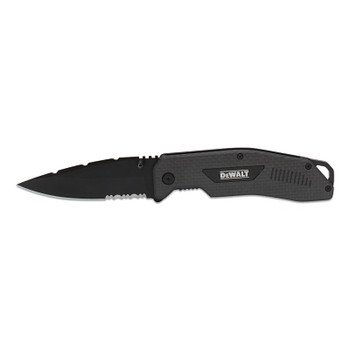 DeWalt Carbon-Fiber Pocket Knive, 8 in L, Carbon Steel, Carbon Fiber, Black (1 EA / EA) DeWalt Carbon-Fiber Pocket Knive, 8 in L, Carbon Steel, Carbon Fiber, Black (1 EA / EA)