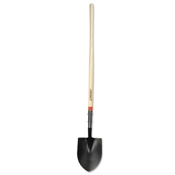 RAZOR-BACK Round Point Shovel, 12 in L x 8.875 in W Blade, #2, 48 in L North American Hardwood Straight Handle (1 EA / EA)