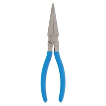 Channellock Long Nose Plier, Straight Needle Nose, High Carbon Steel, 7-1/2 in (1 EA / EA)