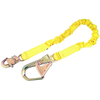 DBI-SALA ShockWave2 Shock Absorbing Lanyard, 6 1/4 in, Swivel Snap Connection, 1 Leg (1 EA / EA)