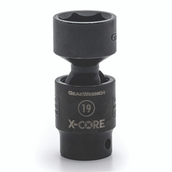 GEARWRENCH 6 Point Standard X-Core Pinless Universal Impact Metric Socket, 3/8 in Drive, 24 mm Opening (1 EA / EA) GEARWRENCH 6 Point Standard X-Core Pinless Universal Impact Metric Socket, 3/8 in Drive, 24 mm Opening (1 EA / EA)