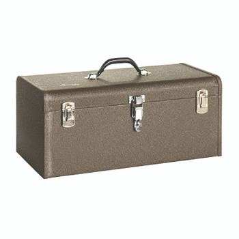 Kennedy 20 in Portable Tool Box, 1,000 Cubic Inch, 20-1/8 in W, Steel, Brown (1 EA / EA)
