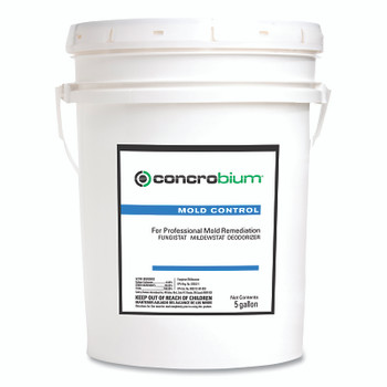 Concrobium Mold Control for Professional Mold Remediation, 5 gal, Pail, Odorless (5 GA / PA)