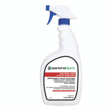 Concrobium Calcium, Lime, and Rust Remover, 32 oz, Spray Bottle, Pleasant Scent (6 EA / CA)