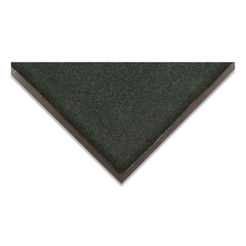 NoTrax Sabre Moisture and Dirt Retention Entrance Mat, 3/8 in x 3 ft W x 6 ft L, 19 oz Decalon, Vinyl Backing, Hunter Green (1 EA / EA)