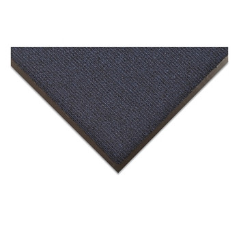 NoTrax Estes Moisture and Debris Capture Entrance Mat, 3/8 in x 4 ft W x 8 ft L, Decalon, Vinyl Backing, Navy (1 EA / EA)