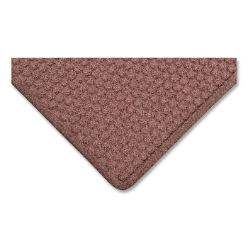 NoTrax Aqua-Trap Moisture and Scrape Entrance Mat, 3/8 in x 3 ft W x 10 ft L, 20 oz Tufted Loop-Pile Poly, Rubber, Burgundy (1 EA / EA)