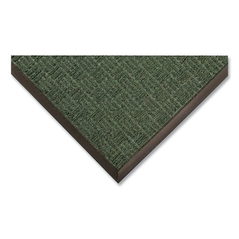 NoTrax Portrait Debris and Moisture Catch Entrance Mat, 3/8 in x 4 ft W x 6 ft L, Tufted Loop-Pile Yarn, Rubber, Hunter Green (1 EA / EA)