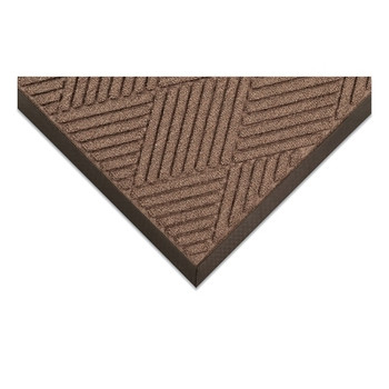 NoTrax Opus Debris and Moisture Trapping Entrance Mat, 3/8 in x 3 ft W x 4 ft L, Tufted Loop Pile, Rubber, Brown (1 EA / EA)