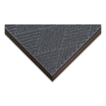 NoTrax Opus Debris and Moisture Trapping Entrance Mat, 3/8 in x 4 ft W x 6 ft L, Tufted Loop Pile, Rubber, Slate Blue (1 EA / EA)