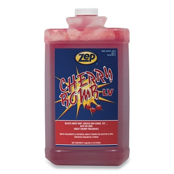 Zep Professional Cherry Bomb LV Heavy-Duty Hand Cleaners with Pumice, 1 gal, Jug (4 EA / CA)