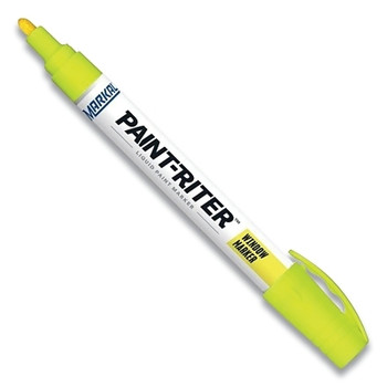 Markal Paint-Riter Window Marker, Yellow, 3 mm, Medium Tip (12 EA / DZ)