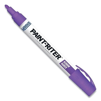 Markal Paint-Riter Window Marker, Purple, 3 mm, Medium Tip (12 EA / DZ)