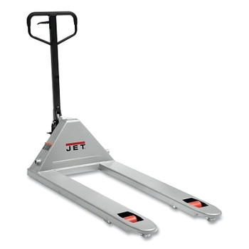 Jet J Series Pallet Truck, 27 in x 48 in, 5,500 lb Capacity (1 EA / EA) Jet J Series Pallet Truck, 27 in x 48 in, 5,500 lb Capacity (1 EA / EA)