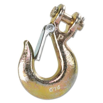 Peerless Grade 70 Clevis Slip Hooks with Latch, 1/2 in, 11,300 lb Load (5 EA / PK)