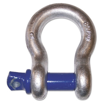 Peerless Screw Pin Anchor Shackles, 1 1/4 in Opening, 3/4 in Bail, 9,500 lb Load (25 EA / CTN)