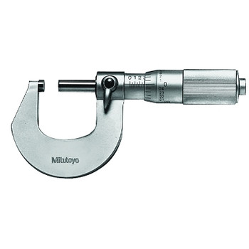 Mitutoyo Series 101 Mechanical Micrometers, 1 in-2 in, .0001 in, Friction Thimble (1 EA / EA)