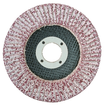 CGW Abrasives Aluminum Reg T27 Flap Disc, 4-1/2 in dia, 36 Grit, 7/8 Arbor, 13300 RPM (10 EA / BX)