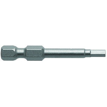 APEX Metric Socket Head Power Bits, 5 mm, 7/16 in Drive, 3 1/2 in (1 BIT / BIT)