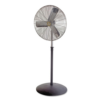 Airmaster Fan Company Commercial Non-Oscillating Air Circulator, Adj. Pedestal, 24 in, 1/4 hp, 3-Speed (1 EA / EA)