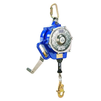 DBI-SALA Sealed Blok Self-Retracting Lifeline, 50 ft, Galvanized Self-Locking Swivel Snap (1 EA / EA)