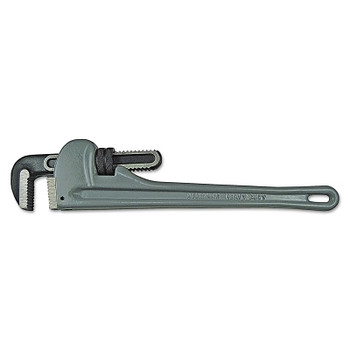 Anchor Brand Heavy-Duty Pipe Wrenches, 15Ã‚Â° Head Angle, Drop Forged Steel Jaw, 48 in, 1/PK (1 EA / EA)