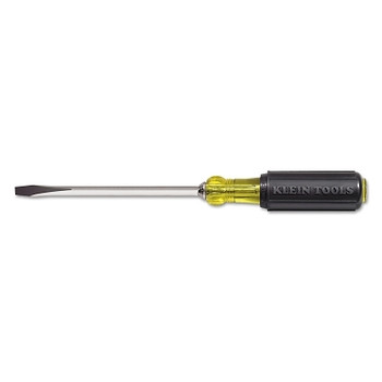 Klein Tools Keystone-Tip Cushion-Grip Screwdrivers, 1/2 in, 17 7/16 in L (1 EA / EA)