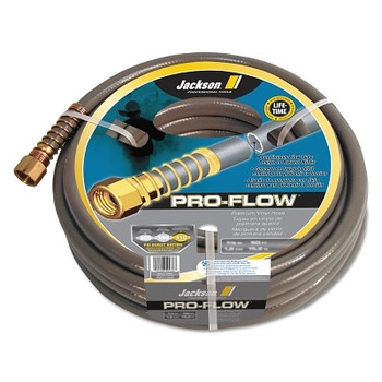 Jackson Professional Tools Pro-Flow Commercial Duty Hoses, 5/8 in dia x 75 ft L, Gray (1 EA / EA)