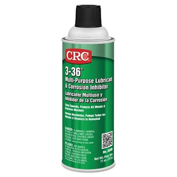 CRC 3-36 Multi-Purpose Lubricant and Corrosion Inhibitor, 16 oz Aerosol Can (12 CN / CA)