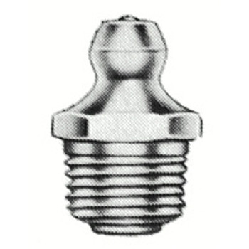 Alemite Metric Fittings, Straight, 5/8 in, Male/Male, 10 mm (1 EA / EA)