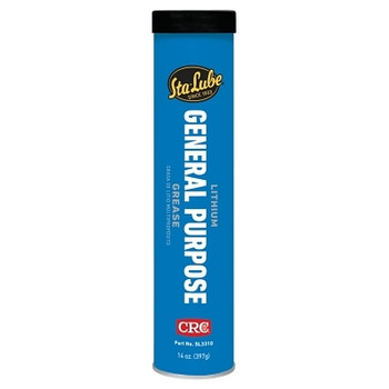 CRC Lithium General Purpose Grease, 14 oz, Cartridge (10 CTG / CS)