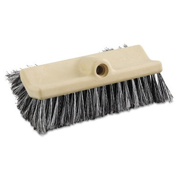 Boardwalk Dual-Surface Vehicle Brush, 10 in Long, Brown (1 EA / EA)