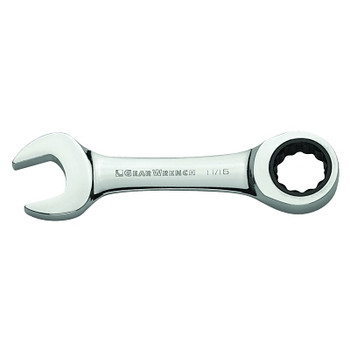 GEARWRENCH Stubby Combination Ratcheting Wrenches, 17 mm (1 EA / EA)