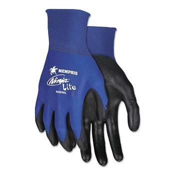 MCR Safety Ninja Lite Gloves, X-Large, Black/Blue/Green (12 PR / DZ)