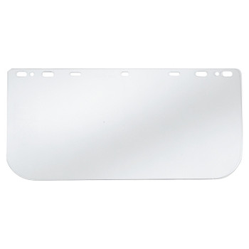 MCR Safety Universal Faceshield, Uncoated, Clear, Polycarbonate, 16 in L x 8 in (1 EA / EA)