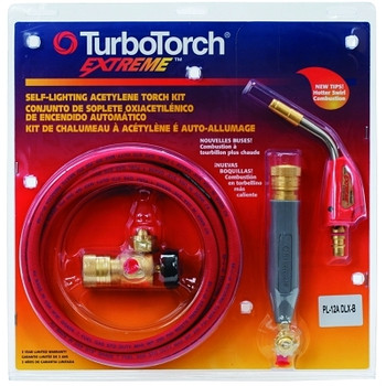 TurboTorch Torch Kit Swirls, Acetylene, PL-12DLX-B, B Tank (1 KIT / KIT)