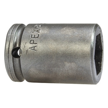 APEX 1/4" Dr. Standard Sockets, 08487, 1/4 in Drive, 7/16 in, 6 Points (1 SKT / SKT)