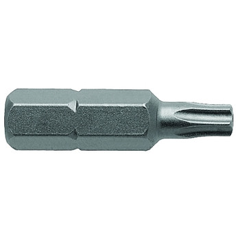 APEX T-8 Torx Insert Bit, 1/4" Hex, Tamper Resistant (1 BIT / BIT)