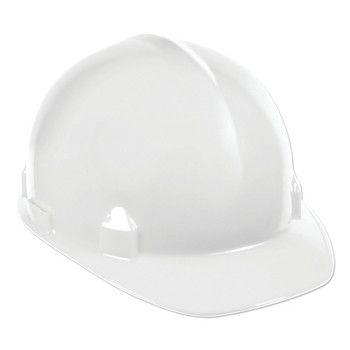 Jackson Safety SC-6 Hard Hat, 4-point Ratchet, Front Brim, White (1 EA / EA) Jackson Safety SC-6 Hard Hat, 4-point Ratchet, Front Brim, White (1 EA / EA)