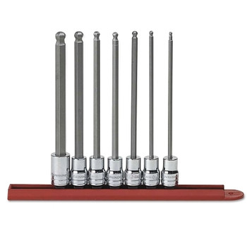 GEARWRENCH 7 Piece Bit Socket Sets, 3/8 in, SAE (1 ST / ST)