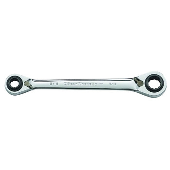 GEARWRENCH QuadBox Double Box Ratcheting Wrenches, 13/16 in; 7/8 in; 15/16 in; 1 in (1 EA / EA)