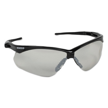KleenGuard V30 Nemesis CSA Safety Glasses, Indoor/Outdoor, Polycarbonate Lens, Uncoated, Black Frame/Temples, Nylon (1 EA / EA)