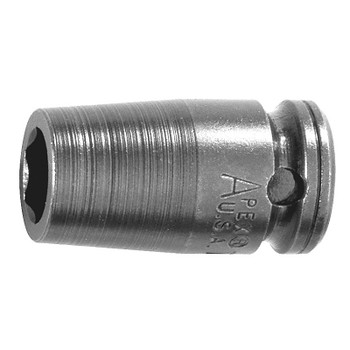 APEX 3/8 in Dr. Standard Socket, 13 mm, 6 Points (2 EA / BAG)