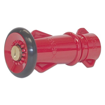 Dixon Valve Polycarbonate Fire Hose Nozzle, Straight, 25.1 CFM at 100 psi, 3/4 in Thread (1 EA / EA)