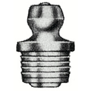 Alemite Drive Fitting, Straight, 9/16 in OAL, Male/Male (1 EA / EA) Alemite Drive Fitting, Straight, 9/16 in OAL, Male/Male (1 EA / EA)