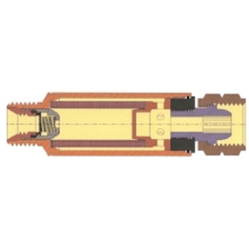 Victor FlameBuster Flashback Arrestors, FB-FR, Fuel, Ã¢â‚¬Å“BÃ¢â‚¬Â 9/16 in-18 RH; CGA 023 (1 EA / EA)