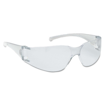KleenGuard V10 Element Safety Glasses, Clear Lens, Polycarbonate, Uncoated, Clear Frame (1 PR / PR)